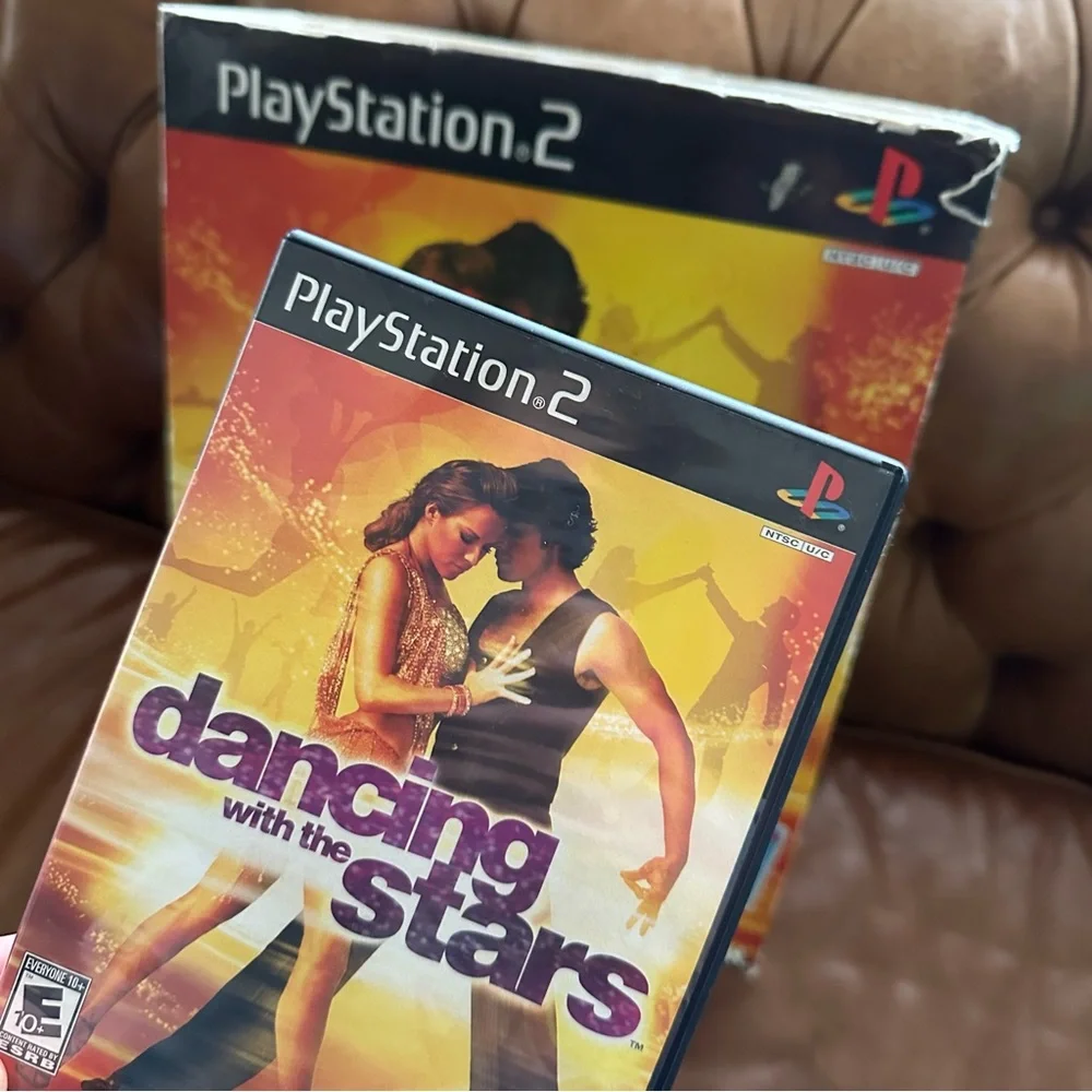 Playstation2 Dance Mat Included! • Dancing w/ the Stars Game Bundle for PS2